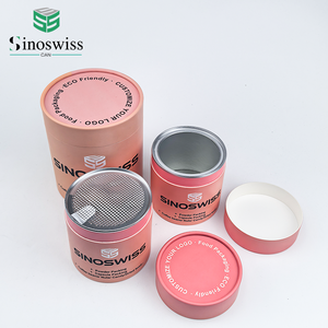 Emballage en papier écologique pour poudre de lactosérum, conteneur durable en kraft pour le stockage d'aliments biologiques - Product Image 1