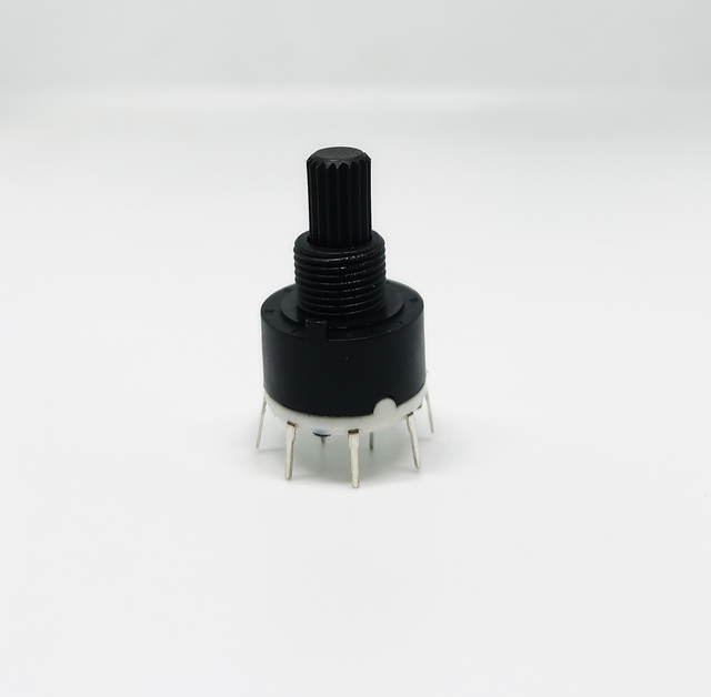 Fan Speed Control RS16 2P4T 1P8T 2P3T 2 Pole 3 Position 16mm Rotary Switch