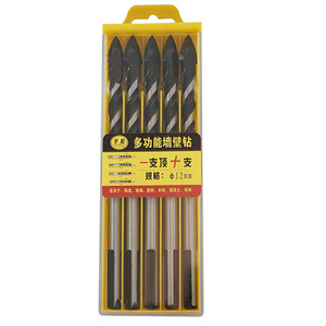 Xi'an สว่านติดผนังอเนกประสงค์ขนาด8มม. สำหรับเซรามิกแก้วพลาสติกไม้คอนกรีตหิน - Product Image 3