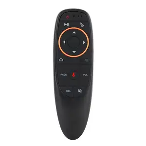 2.4GHz Wireless G10 Fly Air Mouse G10s Wireless Gyro Voice Remote Control for Android TV Box Smart TV/computer