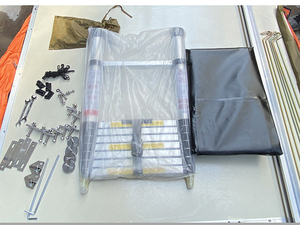 Vente en gros d'usine personnalisée tente de toit en Oxford pliable à couverture souple pour voiture <span class=keywords><strong>camping</strong></span> en plein air - Product Image 6