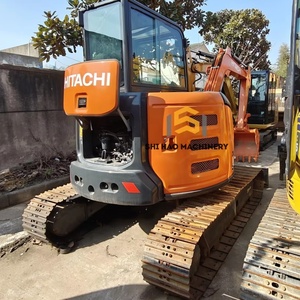 Mini-excavatrice sur chenilles d'occasion Hitachi ZX55USR de haute qualité pour travaux de nivellement, à vendre - Product Image 1