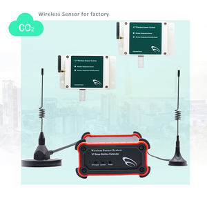 เครื่องตรวจจับก๊าซคาร์บอนไดออกไซด์แบบไร้สายหลายช่องทาง เครื่องตรวจวัดคุณภาพอากาศ CO2 สำหรับห้อง - Product Image 2