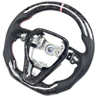 Volant en fibre de carbone personnalisé pour Toyota Corolla Camry Avalon RAV4 EZ 2018 2019 2020 2021 2022 2023 2024