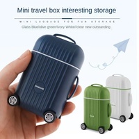 Kit de manucure professionnel 8 pièces avec sac de voyage outils à ongles en plastique avec ciseaux pour une utilisation en déplacement