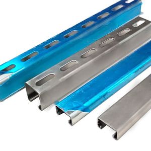 Songyin Kunshen baja tahan karat tahan lama 304/316 Slot C <span class=keywords><strong>Channel</strong></span> 1 5/8 "X 1 5/8" dinding saluran Ukuran 41X41X21X41 - Product Image 1
