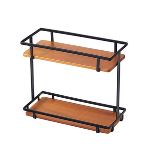 Ripai <b>Kitchen</b> Storage <b>Rack</b> Wood Multi Layer Spice Organizer Countertop Floor Standing - Product Image 3