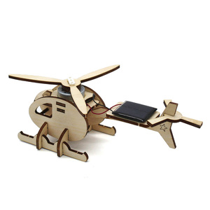 Helicóptero de Madera con Energía Solar, Kit de Bricolaje, Juguete Educativo de Ciencia para Niños de 7 a 9 Años - Product Image 2