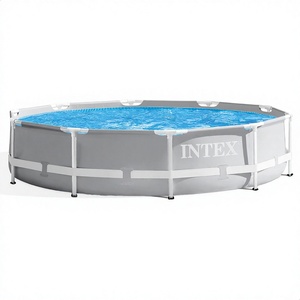 Piscine hors sol <span class=keywords><strong>INTEX</strong></span> Prism Round 10 pieds x 30 pouces |   26700EH PVC résistant aux intempéries Garantie 1 an (pompe non incluse) - Product Image 1