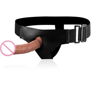 3cmシリコン製レズビアンストラップオンディルドハーネス、ストラップオンペニスディルド、膣マッサージ、アダルトゲーム、防水ボンデージベルト - Product Image 1