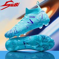 Chaussures de football montantes anti-dérapantes de haute qualité pour homme et femme, idéales pour l'extérieur en hiver comme en été, vente en gros d'usine ODM/OEM