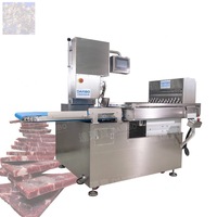 Mesin daging otomatis DRB-ATJG150B, gergaji daging tulang rusuk Steak