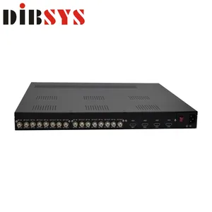 Dibsys sistema de tv para hotel, 16 hd ip, encoder + ip 8x fta DVB-S2, satélite para dvb-c/t isdb-t modulador 8 rf