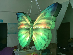 ปีกผีเสื้อเป่าลมมีไฟ LED สำหรับตกแต่งงานปาร์ตี้ในไนท์คลับ - Product Image 5