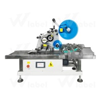 Étiqueteuse machine de cartes à gratter pour bouteilles carrées, pièces, nouveau design