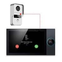 Q10pro Smart Home Hub Sistema Android Pantalla IPS Zigbee WiFi Funciones Música de fondo Pantalla de control central para hoteles Reino Unido