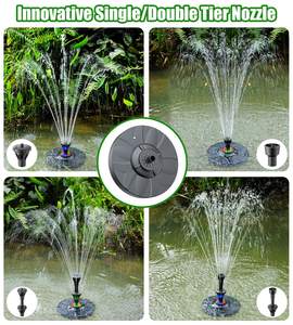 <span class=keywords><strong>Fontaine</strong></span> d'eau de jardin avec 2 modes d'arrosage et spectacle de lumière, <span class=keywords><strong>fontaine</strong></span> de cascade pour bassin, <span class=keywords><strong>piscine</strong></span> <span class=keywords><strong>hors</strong></span> <span class=keywords><strong>sol</strong></span>, lac - Product Image 5