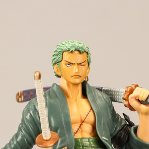 2 colori 22CM <span class=keywords><strong>Anime</strong></span> Figure Roronoa Zoro <span class=keywords><strong>Action</strong></span> Figures giocattoli da collezione <span class=keywords><strong>Manga</strong></span> Figurine - Product Image 2