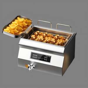 <span class=keywords><strong>Friteuse</strong></span> à induction industrielle avec affichage numérique et température constante pour <span class=keywords><strong>friteuse</strong></span> et plancha commerciales - Product Image 1