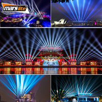 Événement extérieur 380W Étanche Tête Mobile Faisceau Pro IP65 Concerts Skytracker Faisceau Lumineux