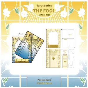 Fábrica Confiable Ofrece Cartas de <span class=keywords><strong>Tarot</strong></span> Acrílicas Personalizadas, Soporte de Diseño Gratuito, Entrega Global, Pedidos al por Mayor, Hecho en China, Artesanías de Plástico - Product Image 5