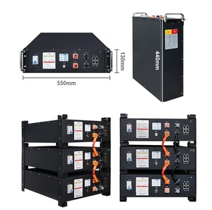 แบตเตอรี่ลิเธียมไอออนไอรอนฟอสเฟตแบบติดตั้งบนชั้นวาง 24V 25.6V 48V 50Ah 100ah 200Ah 250Ah 300Ah LFP สำหรับเก็บพลังงาน - Product Image 1