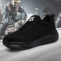 Zapatos de Seguridad GUYISA, Ligeros y Cómodos, para Hombre, con Puntera de Acero, Antiaplastamiento, Antipinchazos y Puntera Ancha