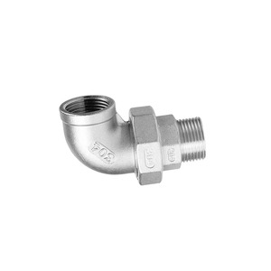 Codo Roscado Interior/Exterior de Acero Inoxidable 304 Personalizado - Junta Flexible para Tuberías para Sistemas de Plomería - Product Image 2