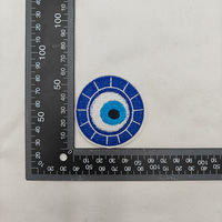 Nouveaux patchs pour les yeux bleus E Card broderie Multi Design chapeau yeux fer sur patchs pour les yeux brodés pour la décoration de sac de vêtements