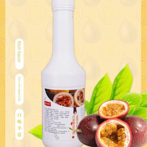 La nuova bevanda al sapore della polpa di frutto della passione di Maigard concentrato di polpa di latte tè liquido con palla di Tapioca ingredienti per tè - Product Image 4