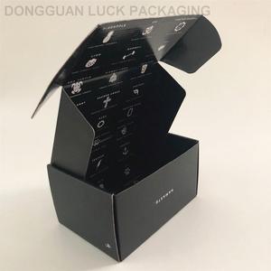 Logotipo personalizado impreso <span class=keywords><strong>desechable</strong></span> barato plana pequeña de embalaje cartón corrugado de envío cajas de <span class=keywords><strong>correo</strong></span> con logotipo personalizado - Product Image 5