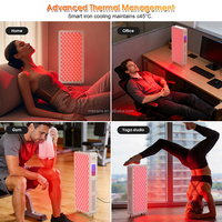 Appareil de luminothérapie rouge multi-spectre à double puce quantique de qualité clinique 216W pour la récupération des athlètes