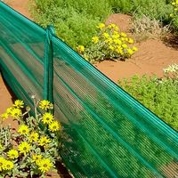 100% Virgin HDPE Protection efficace des cultures Filet anti-vent en plastique agricole