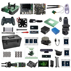 Robot de style chenille Transbot ROS, support pour bras robotique à assemblage rapide basé sur la programmation ROS et <span class=keywords><strong>Python</strong></span> pour Jetson NANO SUB - Product Image 5