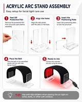 Lampe de luminothérapie rouge certifiée CE de qualité médicale, 168 LED, 850 nm, appareil de soulagement de la douleur pour le soin du corps, de la peau et du visage