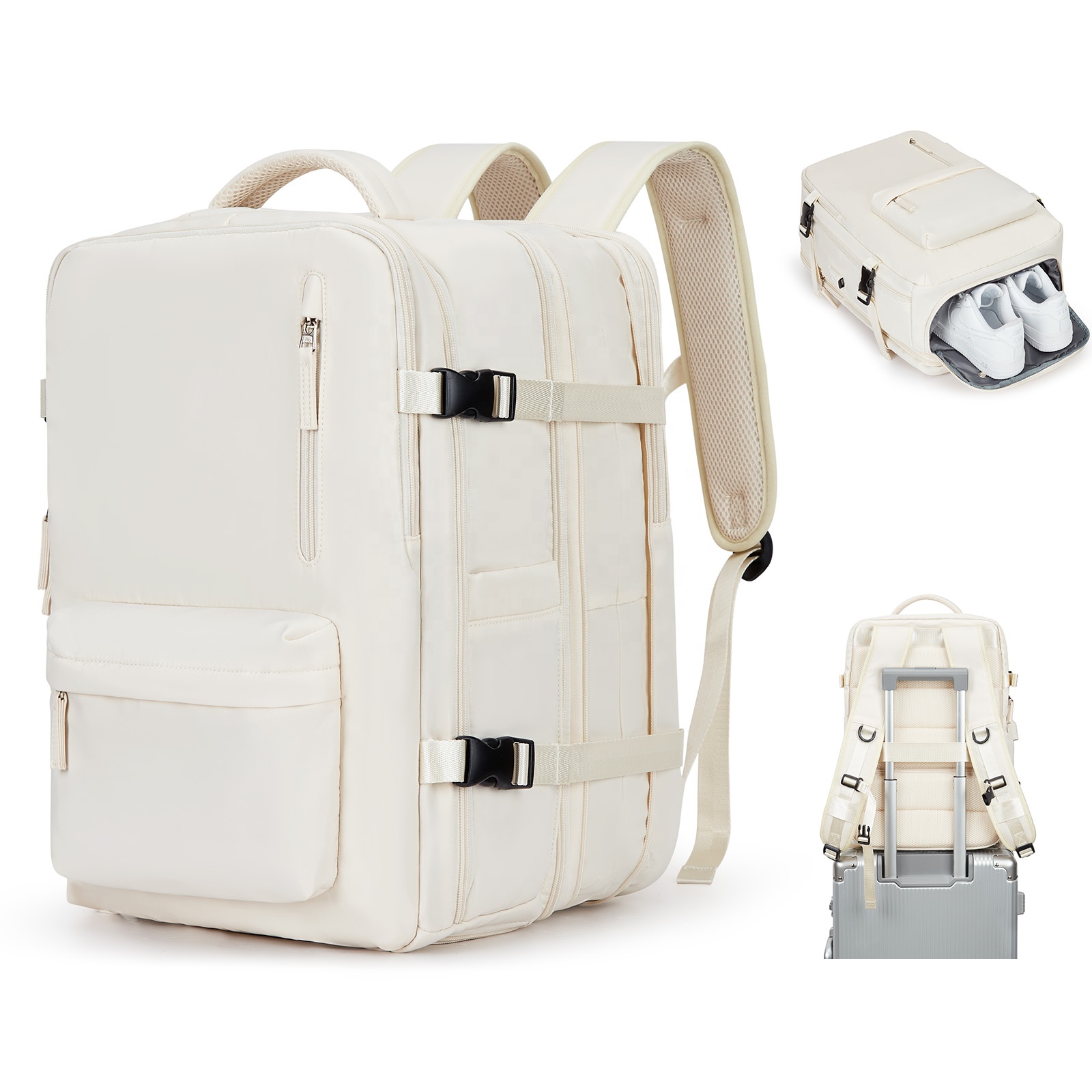 chestnut leather backpack Atlas No. 314