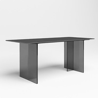 T-förmiger Stützrahmen Tischbeine für Wohnzimmer Esszimmer Couchtische Schwebende Bartheke Schreibtisch Büronutzung