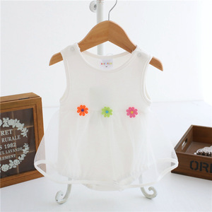 Vêtements pour bébés, robe Petti pour bébé fille, combinaisons pour femmes, barboteuses en dentelle pour bébés de fournisseurs chinois - Product Image 2