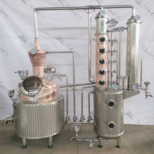 GHO 200L Meilleur <span class=keywords><strong>prix</strong></span> Distillateur d'alcool en acier inoxydable / cuivre Colonne Équipement de distillation de vodka - Product Image 5