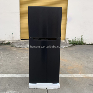 États-Unis Mexique 110V 60hz noir réfrigérateur 380L <span class=keywords><strong>2</strong></span> portes réfrigérateur pour la maison/dortoir/bureau congélateur vers le <span class=keywords><strong>bas</strong></span> modèle de mode frais - Product Image 5