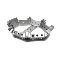 Pièces de rechange personnalisées pour cadre de griffe mécanique de main robotisée en aluminium usiné CNC 5 axes