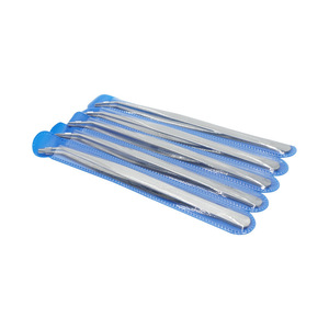 Pinces à épiler en acier inoxydable, pointes droites et courbées de précision pour la couture et l'usage industriel - Product Image 4