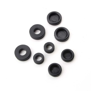 Black O Ring Seal Gasket Assortment 125pc Cooling System Coil Protector Set - Product Image 1