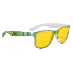 Classique Hawaii Loisirs Vintage Carré Lunettes De Soleil Unisexe Grande Tête UV400 Pêche Golf Conduite Disponible Jaune Rouge Bleu Violet - Product Image 3
