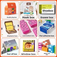 Boîtes d'emballage pour e-commerce en carton gris personnalisé, à ouverture facile sans ruban adhésif, en matériaux recyclés, avec impression offset et conception pliable pour l'aviation