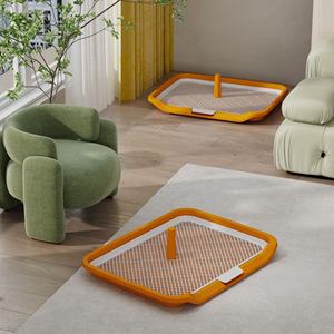 Lelote L-257 Tragbare Umweltfreundliche Hundetoilette Selbstreinigende Schale Zerlegbare Montage Kunststoff Indoor Haustier-Trainingsunterlage - Product Image 1