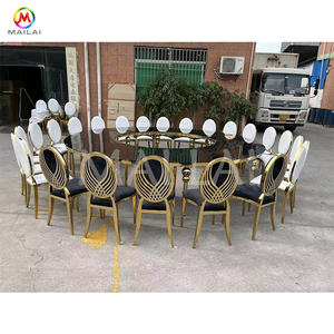 تصميم جديد قوس قزح الاكريليك خلفية خلفية ملونة الزفاف حامل ملون - Product Image 5