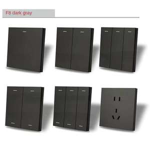 Interruptor de Transferencia Automática Inteligente, Panel de Control Inteligente Alexa Smart Life, Interruptor de Luz de Pared Inteligente ABS para Aplicaciones, Clasificación IP27, 110V-240V - Product Image 6