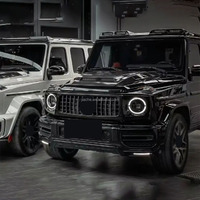 Aileron de toit avant en fibre de carbone avec kit de carrosserie léger Accessoire pour Mercedes Benz Classe G W464 G500 G63 AMG 2019-2023