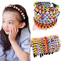 Serre-tête en résine plastique au design mignon de fruits et de dessins animés, non fait main, pour filles, bébés et enfants, pour dompter les franges et les mèches rebelles